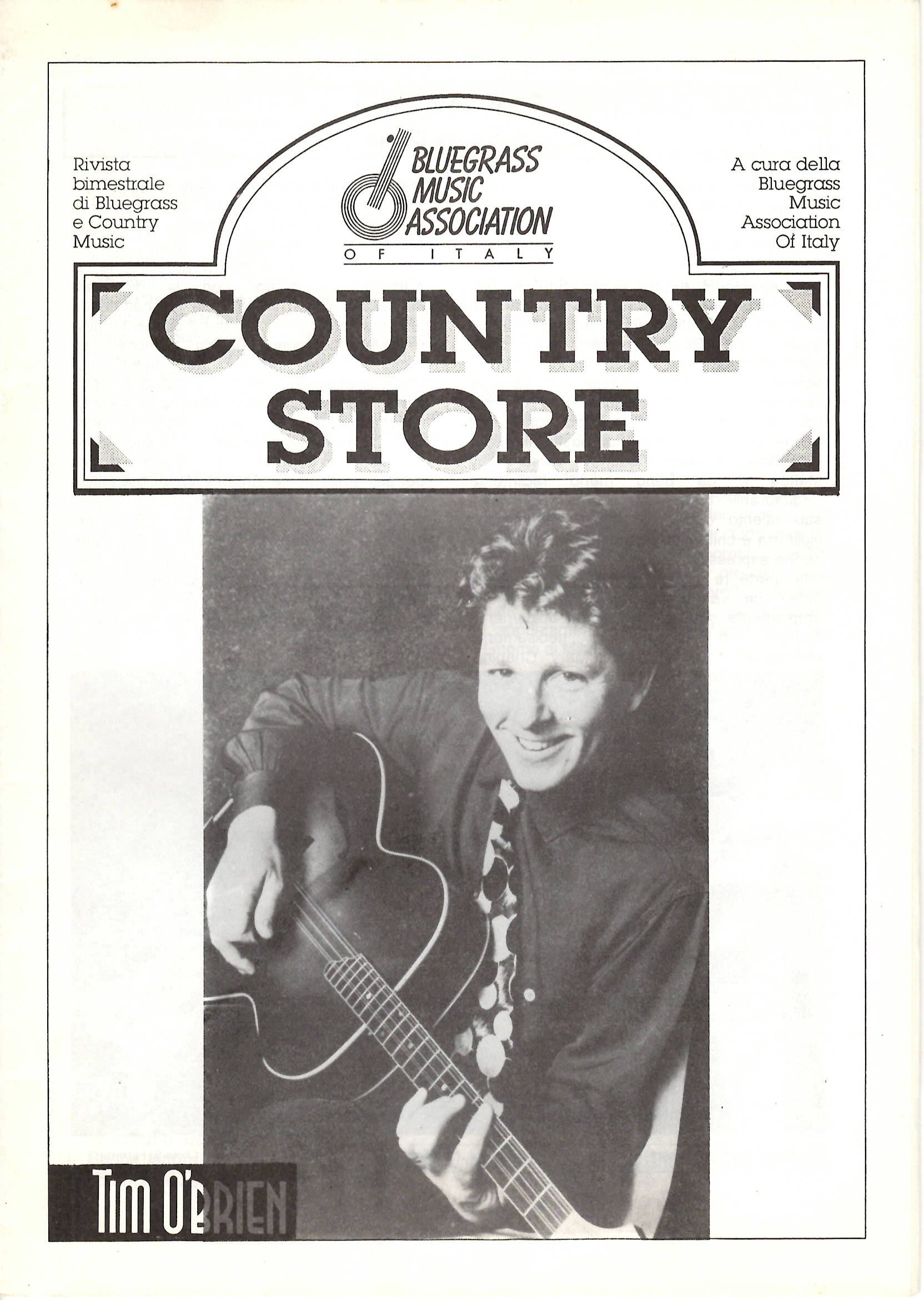 Country Store. Rivista bimestrale di Bluegrass e Country Music